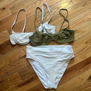 Zulu & Zephyr High waisted swimsuit